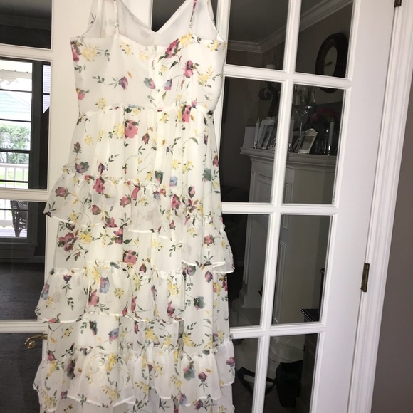 NWOT Carly Jeans Los Angeles Floral Midi Dress - Picture 3 of 3